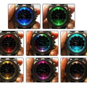 Relógio OHSEN Analógico-Digital de 7 Cores